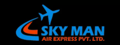 Sky Man Air Express Logo