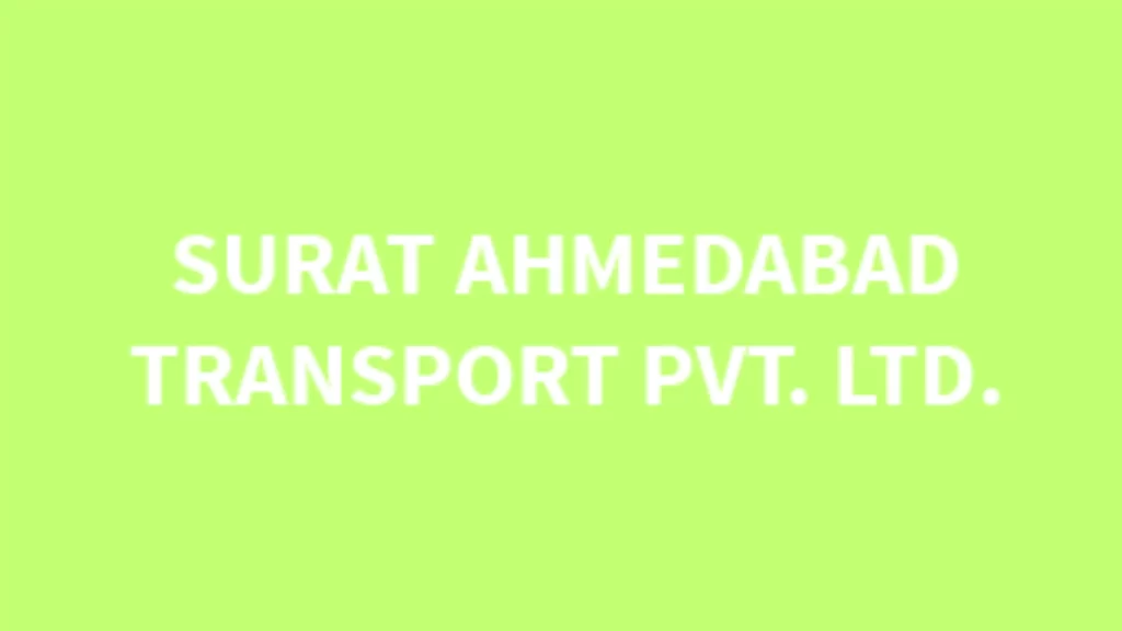 Surat Ahmedabad Transport