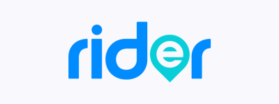 With Rider Courier Tracking Logo