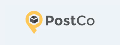 PostCo Courier Transport Tracking Logo
