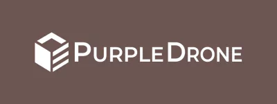 PurpleDrone Courier Transport Tracking Logo